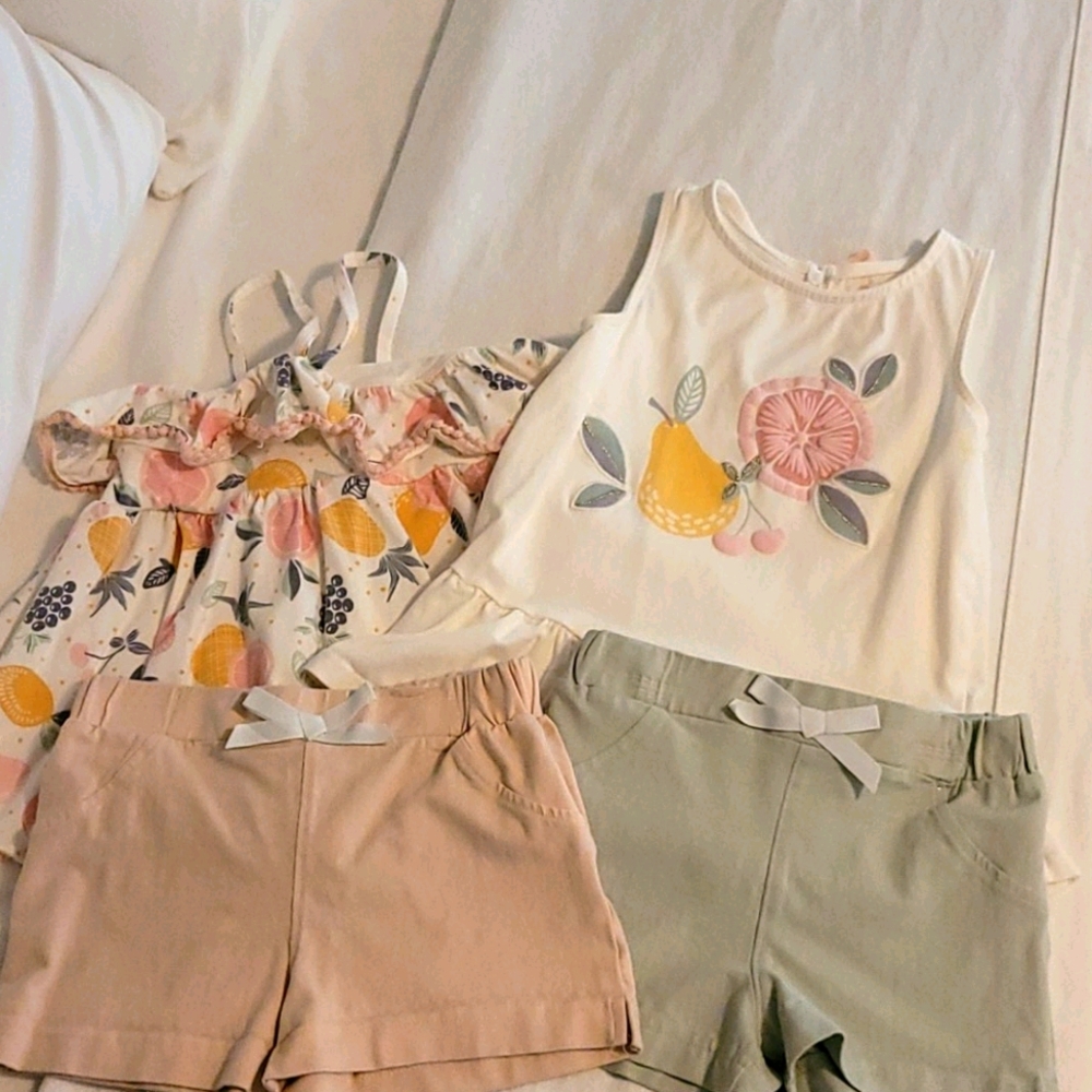 4t two coordinating outfits